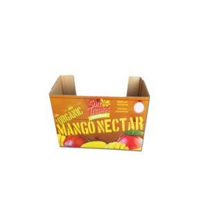 Factory Custom Made Corrugated Paper Fruit Carton Orange Packaging Box