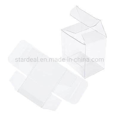 Custom Plastic Gift Transparent Clear Cube Favor Pet Boxes