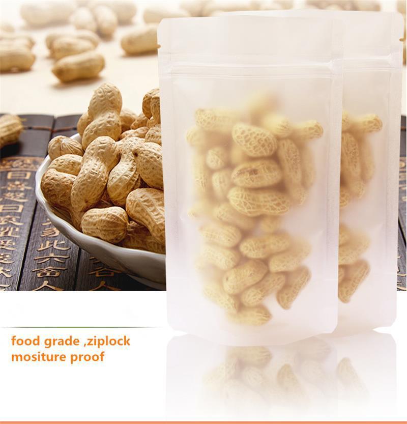 Matte Food Grade Design Storage Ziplock Bags