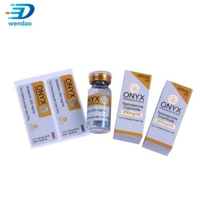 Customized Pill Bottle Pharma Labels and Box