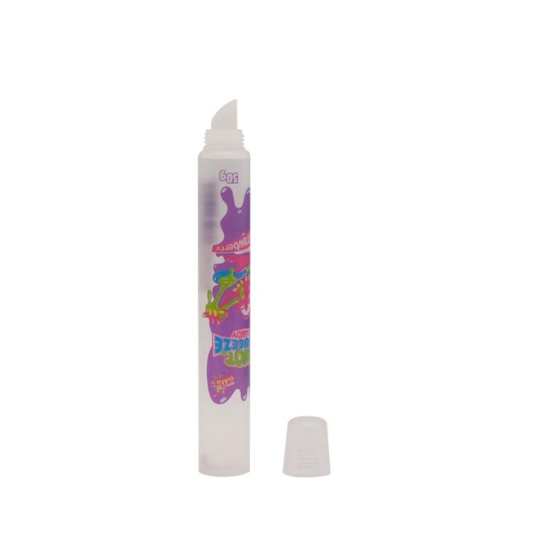 Customized Printing Cute Lip Gloss Squeeze Tube Packaging for Lip