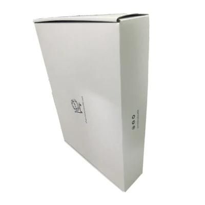 Recyclable White Paper Corrugated Box with Customized Logo