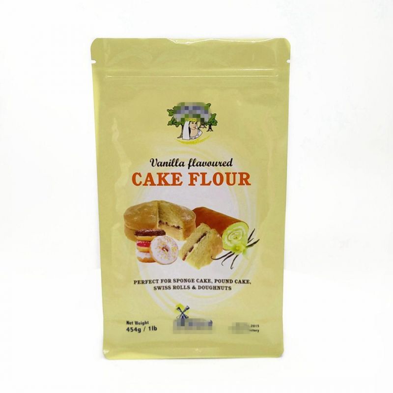 80oz/5lbs/2.26kg Flour Packaging Bag Quad Seal Plastic Bag