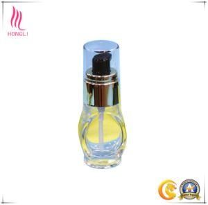 Shaped Glass Lotion Pump Cream Bottle Packaging