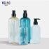 Boston Cosmetic Container Packaging Transparent Plastic Spray Bottles Lotion Pump Bottles