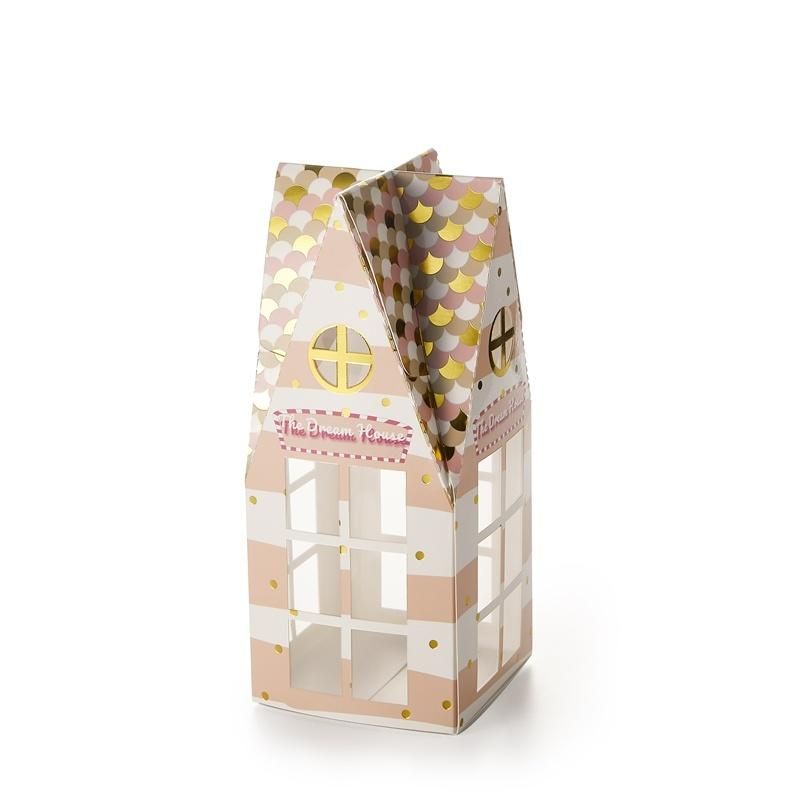 Good Design Paper House Box 350GSM C1s Art Paper Box Paper House Package Wholesale