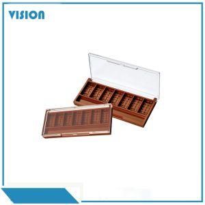 Empty Plastic Cosmetic Eye Shadow Pallet Package Box