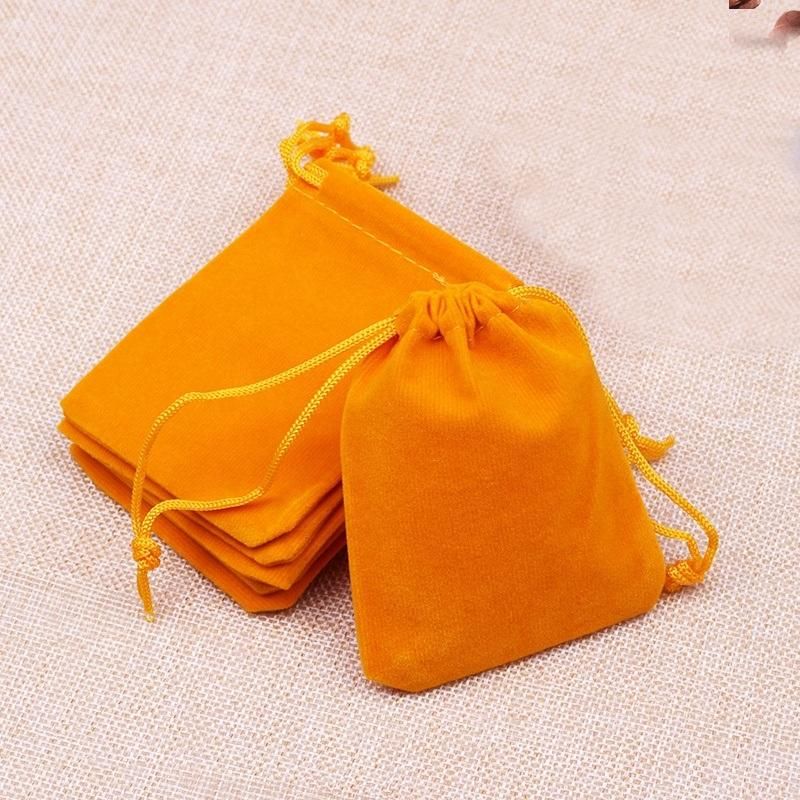 Cotton Linen Drawstring Multicolored Gift Packaging Bag