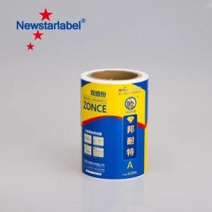 Waterproof Food Labels, Adhesive Custom Printed Labels on Rolls for Food