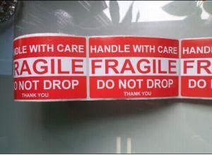 Handle with Care-Fragile-Do Not Drop Label