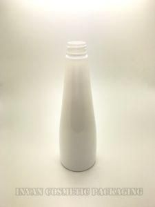 High-Grade Acrylic White Color 420ml Pet Bottle Cosmetic Bottle Plastic Bottle Shampoo Bottle