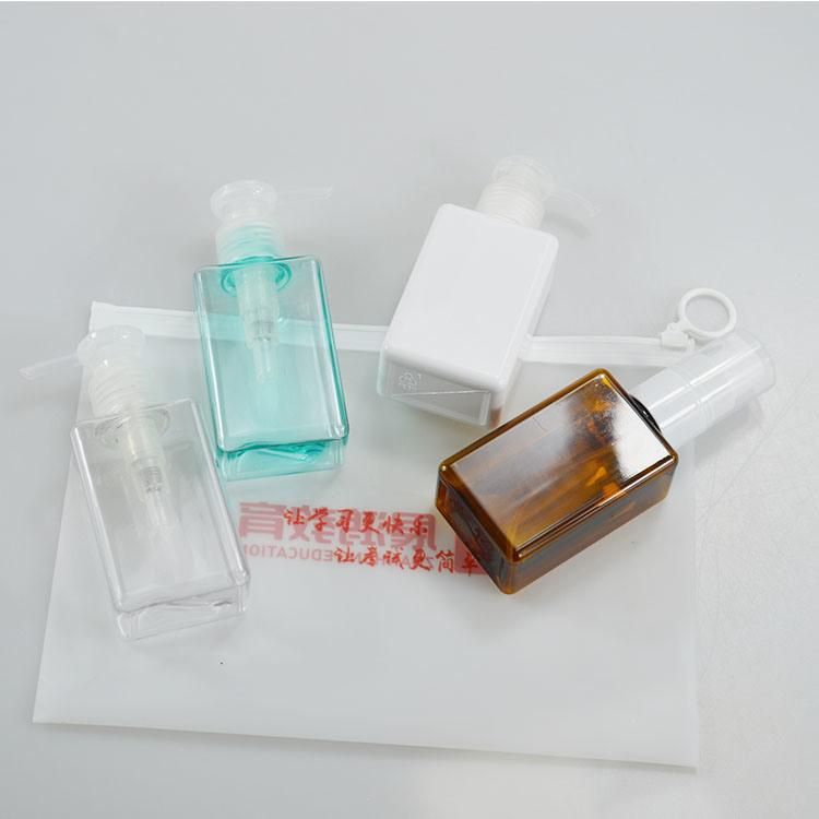 Custom Cosmetic PETG Plastic 100 Ml Travel PETG Travel Set Bottle Kit