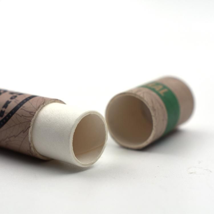 Custom Printed Creative Round Kraft Paper Tube Packaging for Food Packaging