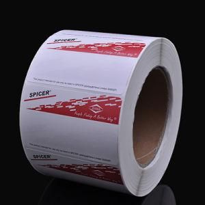 Cosmetic Clear PP Material Roll Sticker Labels for Daily Use Chemical