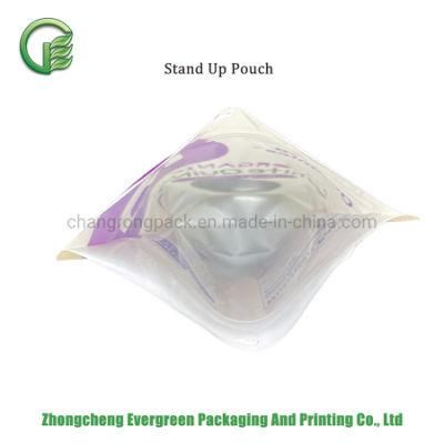 Customized Plastic Packaging Bag Organic Food Dried Fruits Clear Window Stand up Ziplock Bags Doypack Pouches