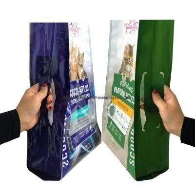 Low MOQ Custom Logo Plastic Ziplock Smell Proof Food Packaging Big Bag Dog Food Bag Foil Bag Mylar Plastic Food Packaging Bags Pet Food Bag