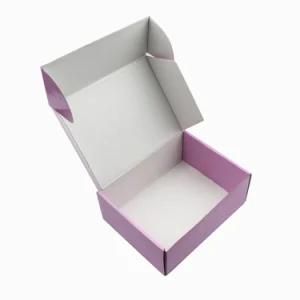 Embossing UV Printing Mailer Box Cardboard Corrugated Shipping Boxes Mailer Box for Shoes and Clothing Packaging