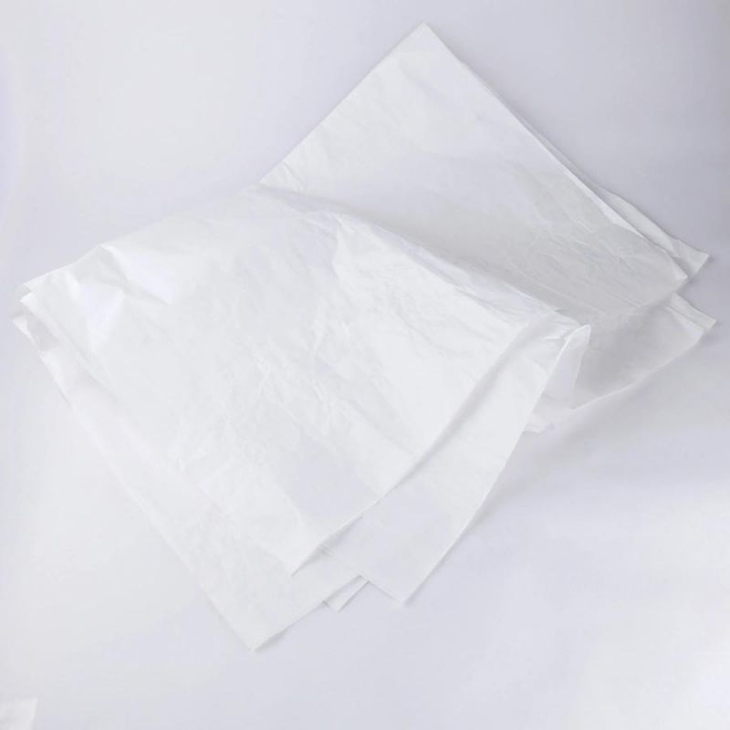 Custom 50*70cm, 17GSM Green Logo White Tissue Paper