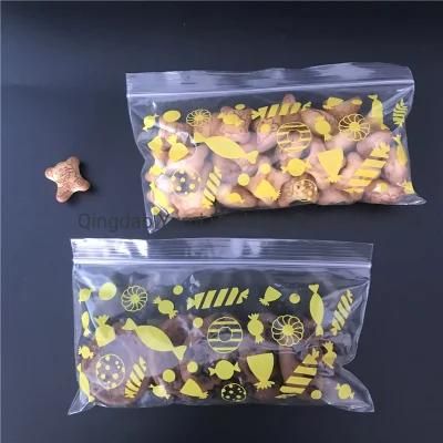 LDPE Reusable Snack Size Zipper Bag in Color Box