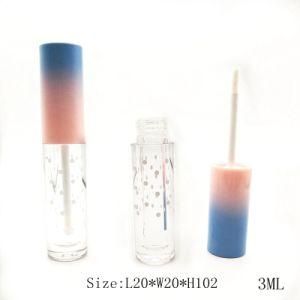 Round Empy Makeup Plastic Lip Gloss Tubes
