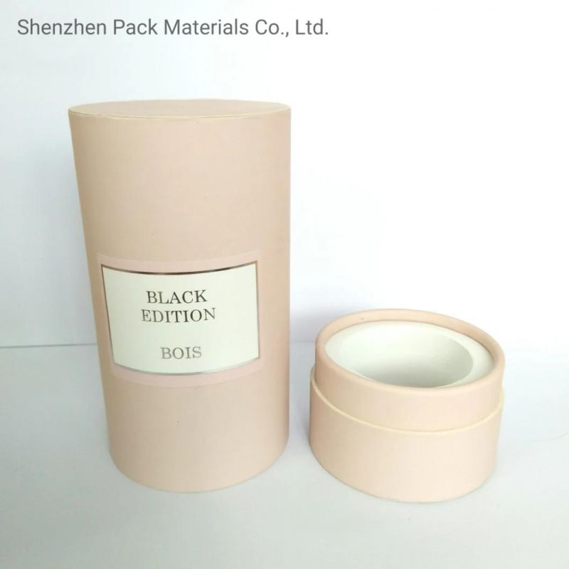 Cylindrical Logo Custom Packaging Wine Cosmetic Skin Care Gift Printed Tube Box