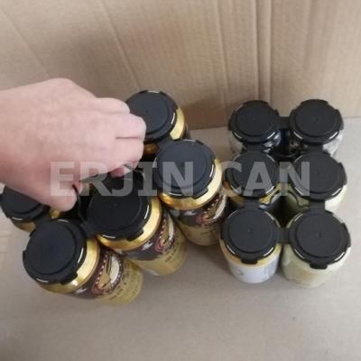 Custom Beverage Can Black 6 Pack Carrying Handles