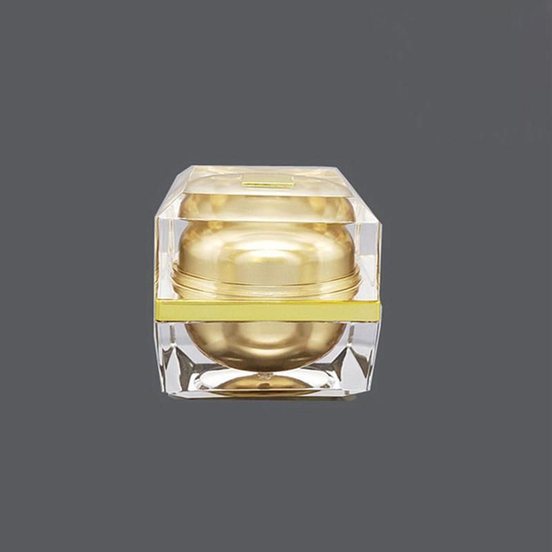 in Stock Wholesale Elegant 8g 10g 15g 30g 50g Cosmetic Packaging Cosmetic Jar Cream Jar Plastic Jar with Hand Pull Gasket