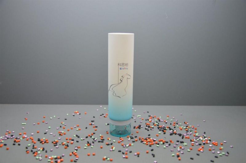 Custom Packaging Clear Plastic Body Cosmetic Tube for Lotion Colorful Color Customized