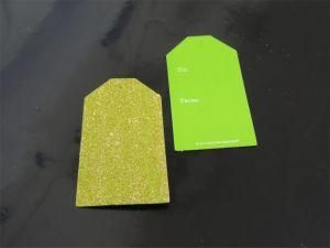 Green Printed Paper Tag Paper Cards for Greeting Card