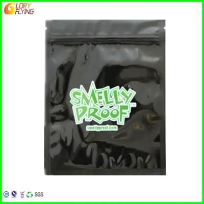 Tobacco Packaging Smell Proof Stand up Zipper Plastic Bag/ Mylar Bag