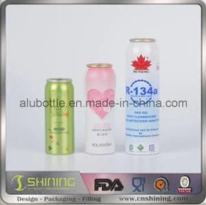 Aluminium Empty Aerosol Packing Cans with Medicine