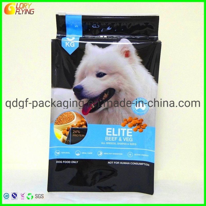 Plastic Products Big Bag with Slider Zipper for Pet Food Packaging