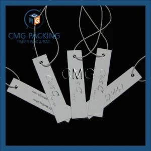 White Paper Card Hang Tag for Jewelry and Clothing (CMG-055)