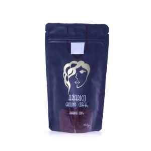 Fast Delivery Resealable Flexible Foil PE Package Coffee Tea Pouch Bag with Ziplock