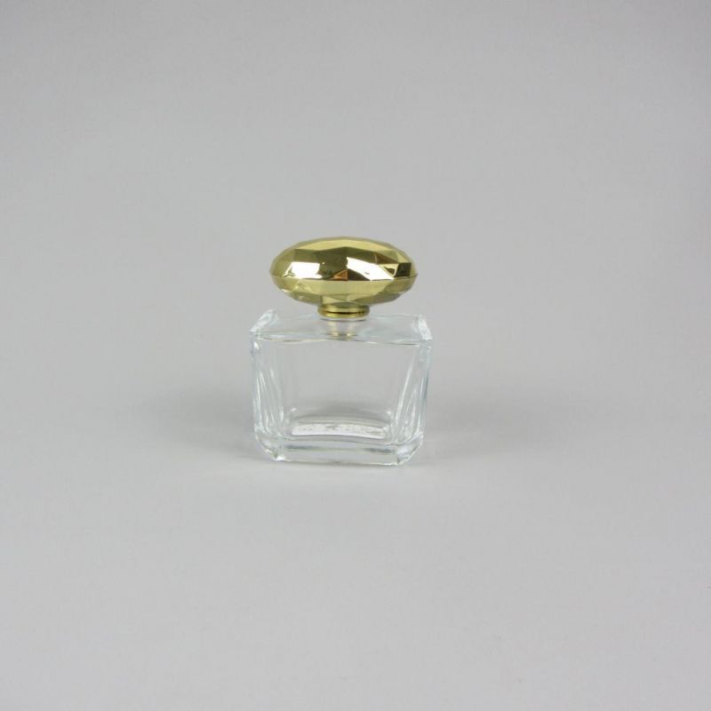 100ml Clear Glass Perfume Bottle OEM Brand Name Perfume Bottle