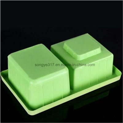 PP Green Flocking Hardware Blister Packaging Tray