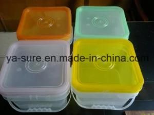 Hot Sale Square Plastic Container for Hardware 5L