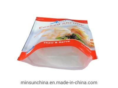 Food Nylon 8 Side Encapsulated Shrimp in Refrigerated Plastic Bags