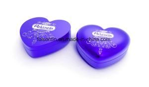 2019 Wedding Promotion Heart Shape Empty Tin Box for Wedding Gift Packaging