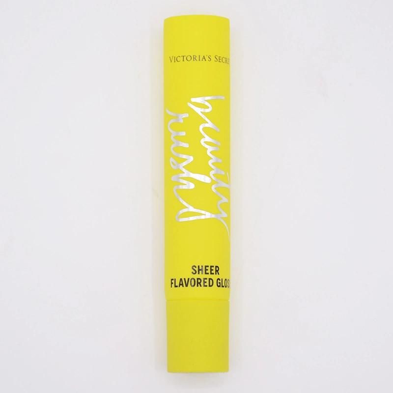 19mm Yellow Lip Balm Container/ Lip Gloss Tube