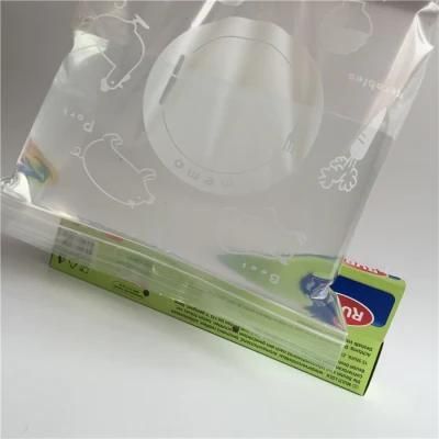 Manufacturer Direct Sales LDPE Reusable Double Zipper Bag Zip Lock Bag