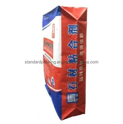 20kg Square Valve Tile Adhesive and Cement Packaging Paper Bags