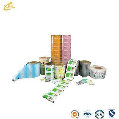Xiaohuli Package China Noodles Packaging Manufacturing Rice Packaging Bag Zipper Top Plastic Packaging Film for Candy Food Packaging