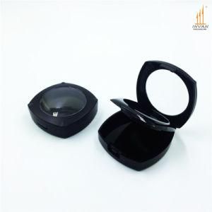 New Fashion Matte Black Compact Powder Case Cosmetic Case for Wholesale