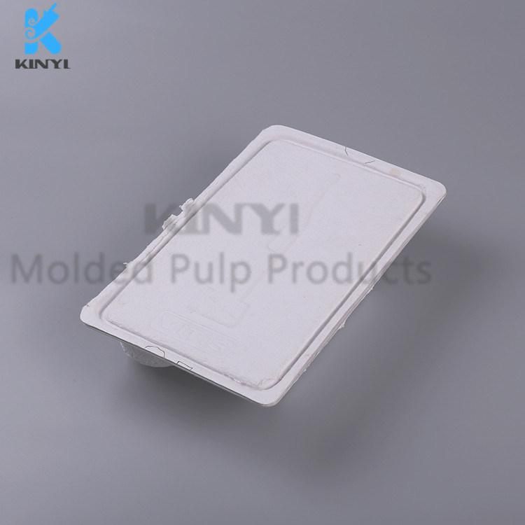 Bagasse Pulp Molded Biodegradable Packaging Box for Electric Toothbrush