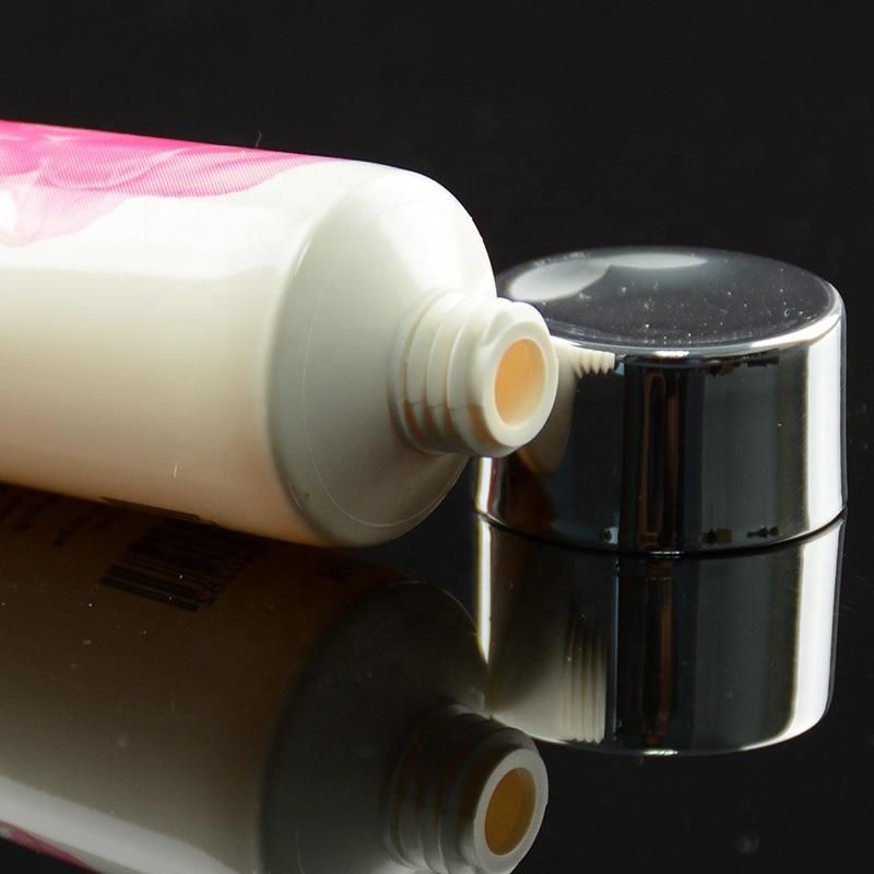 Intricate Printing Perfumed Hair Conditioner Empty Plastic Packing Cosmetic Tube
