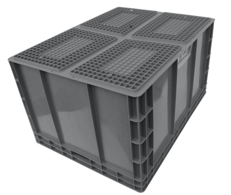 EU8644 EU Standard Plastic Turnover Box/Crate Industrial Plastic Turnover Logistics Box for Storage