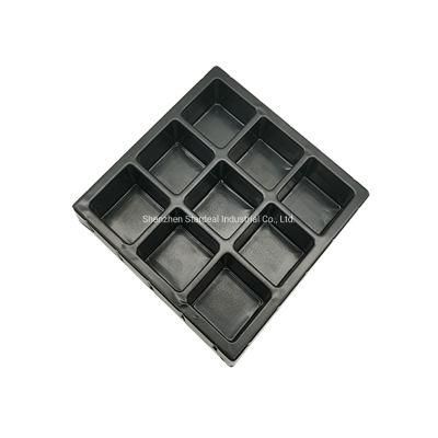 Plastic 16 Cavity Chocolate Biscuits Blister Tray Packaging