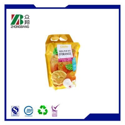 Bag in Box Juice Beverage Plastic Packaging Bag