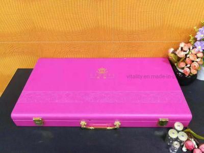 Custom Cosmetics High Quality PU Leather Carry Box Packing Gift Box